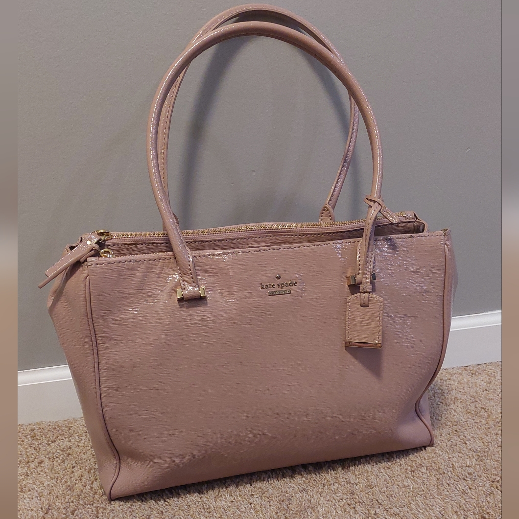 Kate Spade Cedar Street Patent Small Reena Tote Shoulder Bag